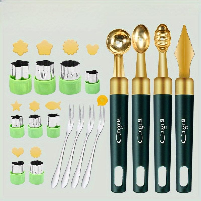 Household Fruit Ball Digging Tool Stainless Steel 304 Material