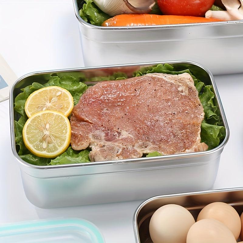 304 Stainless Steel Lunch Box - Food Storage for Teens & Work