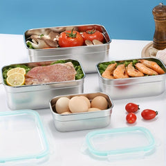 304 Stainless Steel Lunch Box - Food Storage for Teens & Work