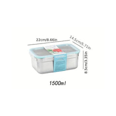 304 Stainless Steel Lunch Box - Food Storage for Teens & Work