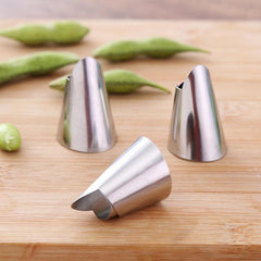 5 Stainless Steel Finger Guard Kitchen Safe Slicing Tool For Hands