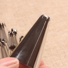 8pcs Stainless Steel Pastry Tips Icing Nozzle Tips For Frosting
