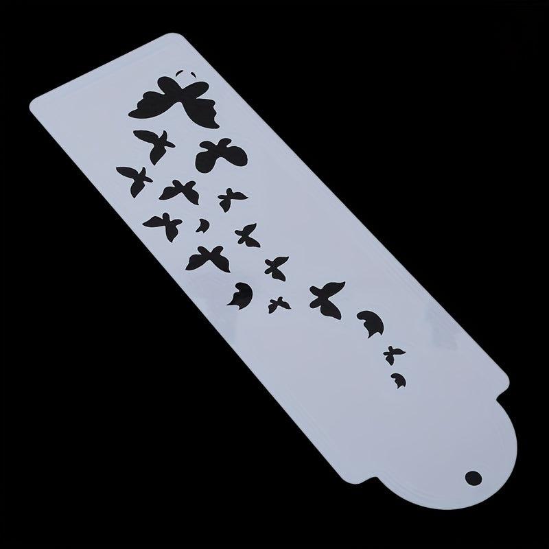 Butterfly Cake Stencil Cake Decorating Stencil Mold for Fondant Dessert