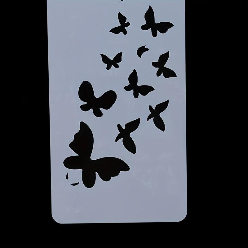 Butterfly Cake Stencil Cake Decorating Stencil Mold for Fondant Dessert
