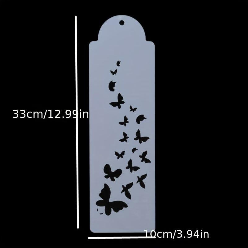 Butterfly Cake Stencil Cake Decorating Stencil Mold for Fondant Dessert