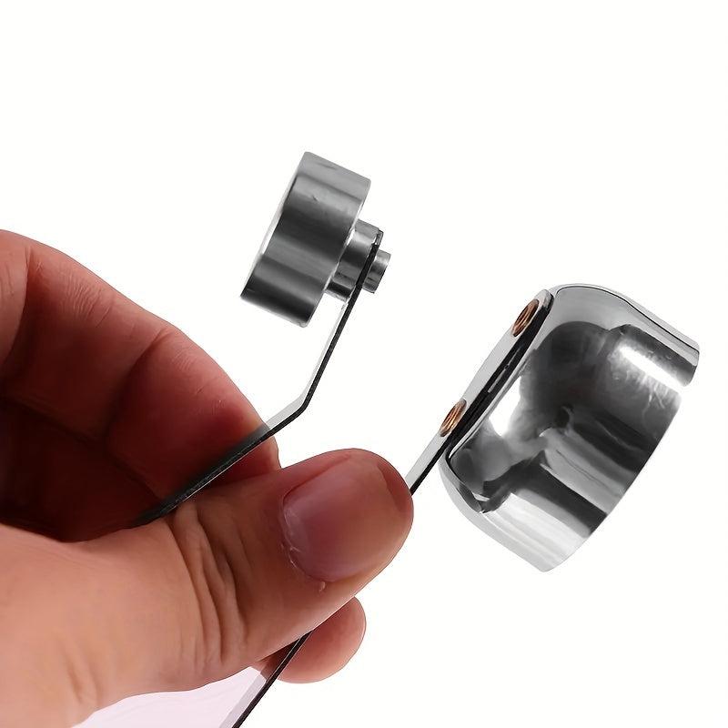 Stainless Steel Egg Cracker Opener Kitchen Gadget
