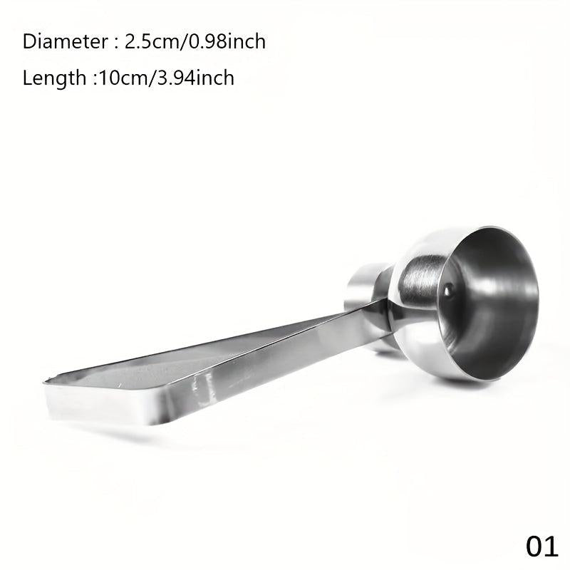 Stainless Steel Egg Cracker Opener Kitchen Gadget