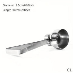 Stainless Steel Egg Cracker Opener Kitchen Gadget