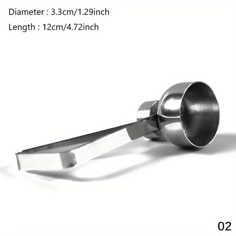 Stainless Steel Egg Cracker Opener Kitchen Gadget