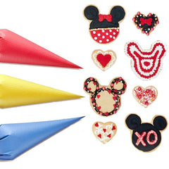 108pcs Disposable Piping Bags Set for Royal Icing and Cookie Decorating