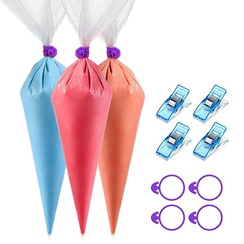 108pcs Disposable Piping Bags Set for Royal Icing and Cookie Decorating