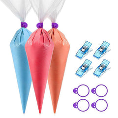 108pcs Disposable Piping Bags Set for Royal Icing and Cookie Decorating