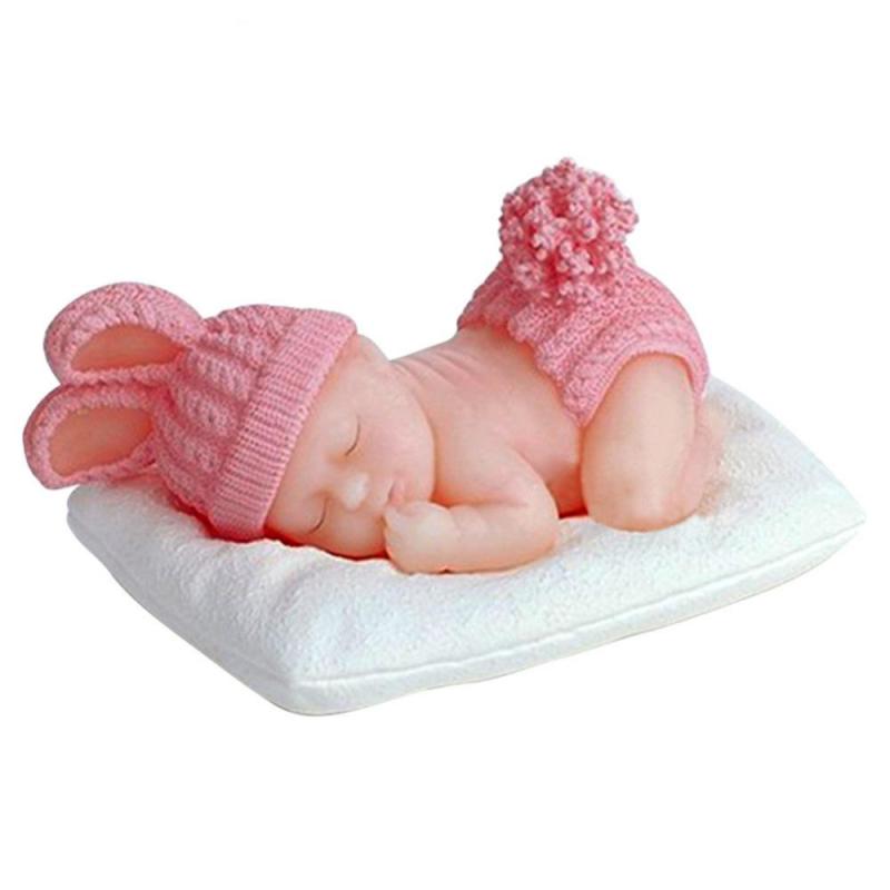 1pc Silicone Mold 3D Silicone Mold Dressed Bunny Chocolate Fondant Cake Decorati