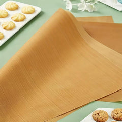 5pcs Non Stick Teflon Sheets for Reusable Heat Transfer and Cooking