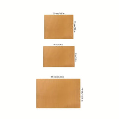 5pcs Non Stick Teflon Sheets for Reusable Heat Transfer and Cooking