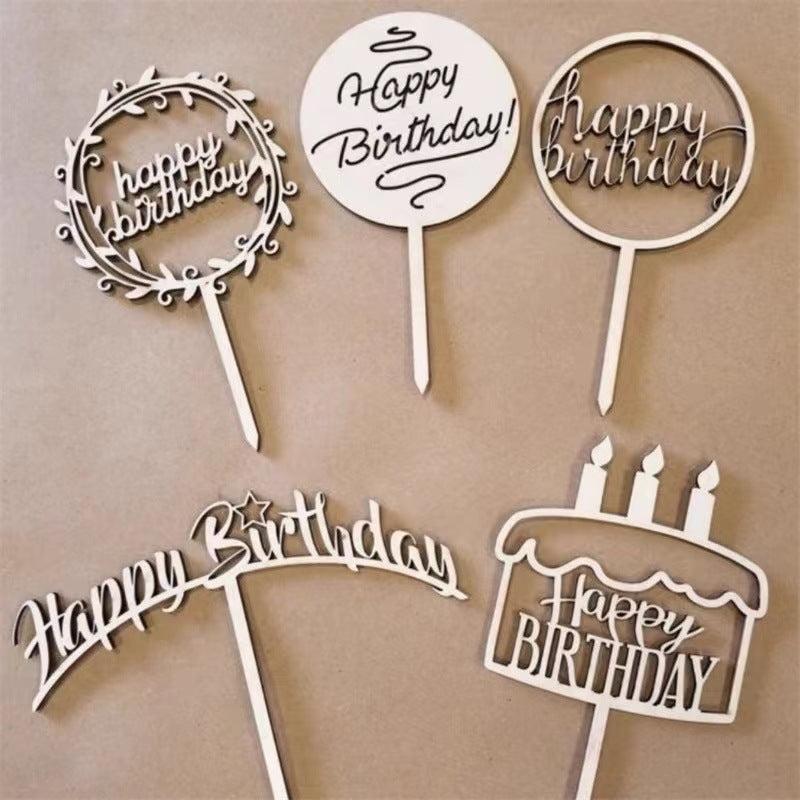 5pcs Birthday Cake Topper Decoration Personalize Your Celebration