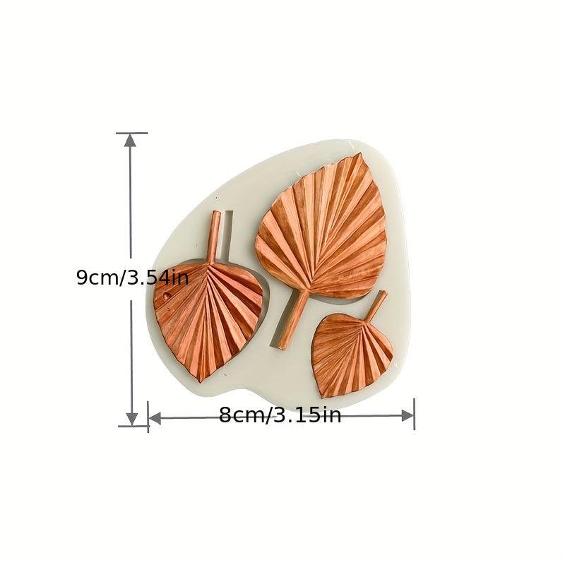 3D Leaf Chocolate Mold for DIY Cake Decorating and Baking Silicone Fondant Mold