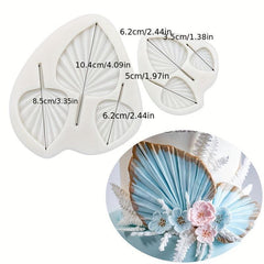 3D Leaf Chocolate Mold for DIY Cake Decorating and Baking Silicone Fondant Mold