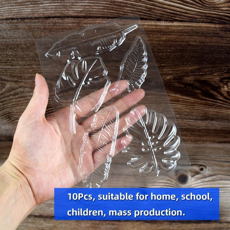Monstera Leaf Chocolate Mold for Cake Decoration