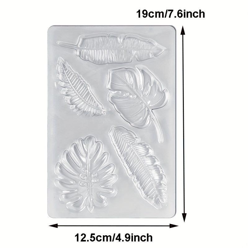 Monstera Leaf Chocolate Mold for Cake Decoration