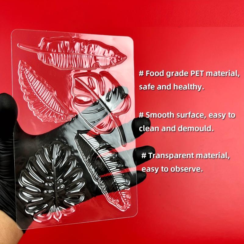 Monstera Leaf Chocolate Mold for Cake Decoration