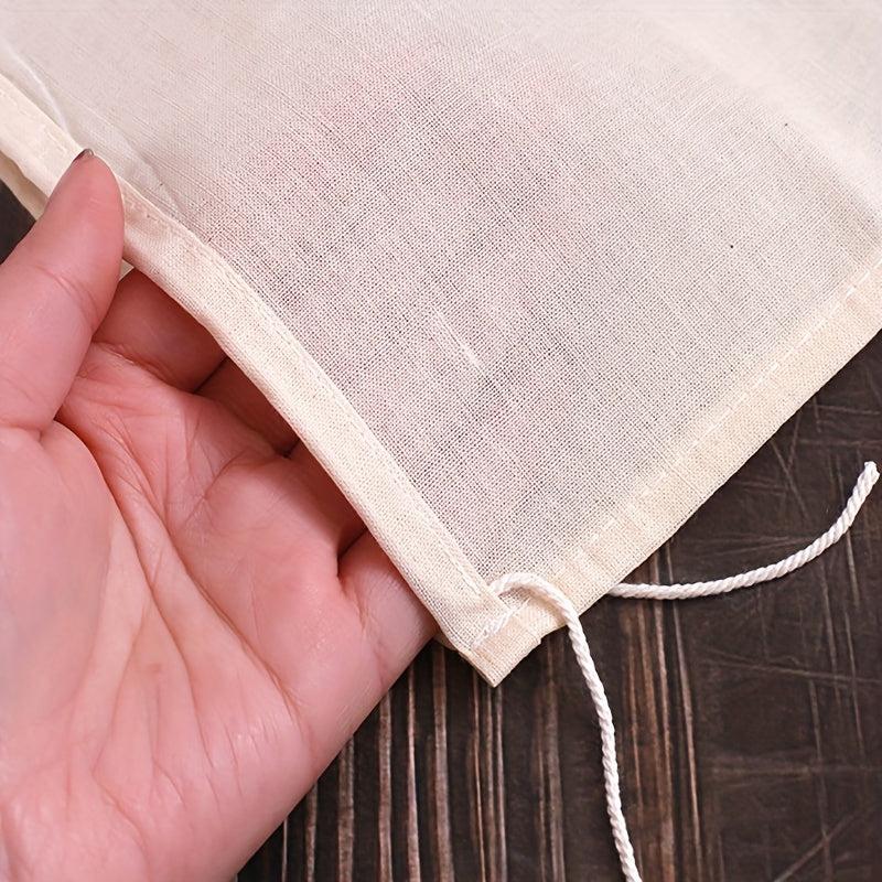 Reusable Cheese Cloth Bag for Straining Nut Milk Cold Brew Tea Yogurt Coffee