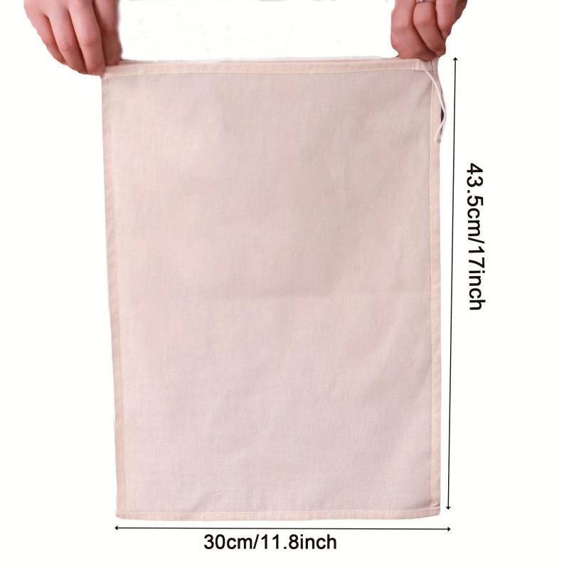 Reusable Cheese Cloth Bag for Straining Nut Milk Cold Brew Tea Yogurt Coffee