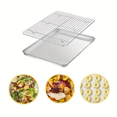 Stainless Steel Baking Sheet with Cooling Rack
