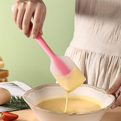 Silicone Cream Baking Scraper Non Stick Spatula