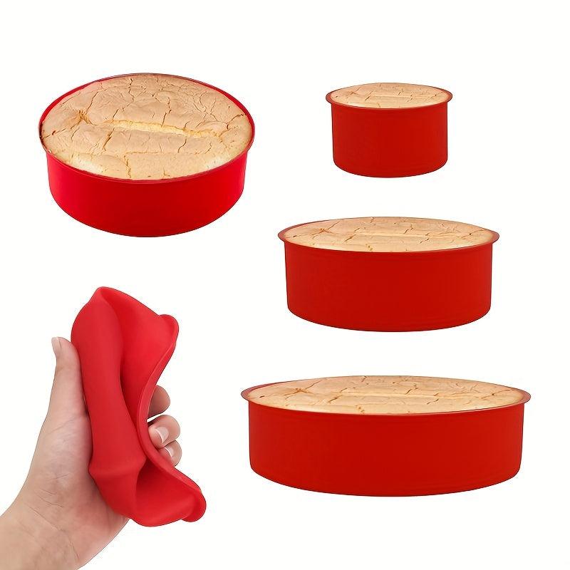10 15 20 Silicone Baking Cake Mold Round Baking Pan