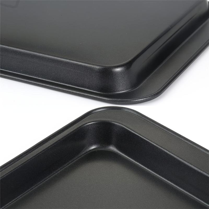 2pc Small Baking Sheets Nonstick 24x18cm for Oven, Toaster Oven