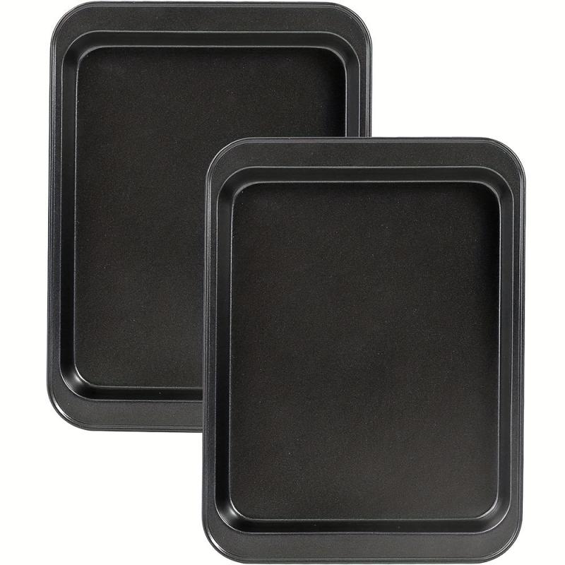 2pc Small Baking Sheets Nonstick 24x18cm for Oven, Toaster Oven
