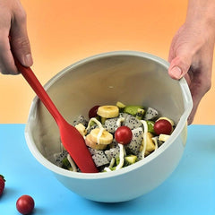 3pcs Plastic Mixing Bowls Set Kitchen Gadgets