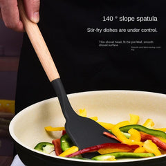 7pcs Kitchen Utensils Set: Spatula, Turner, Ladle, Spoon, Brush, Spaghetti Serve