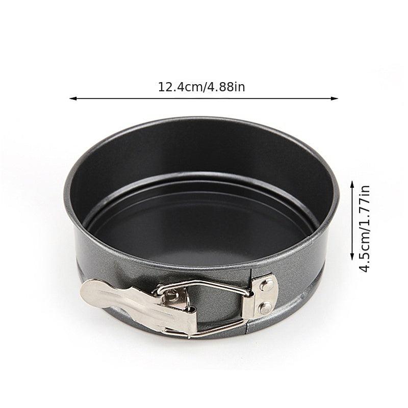 3pcs Steel Springform Cake Pans Combo Baking Mold Rectangle Round Heart