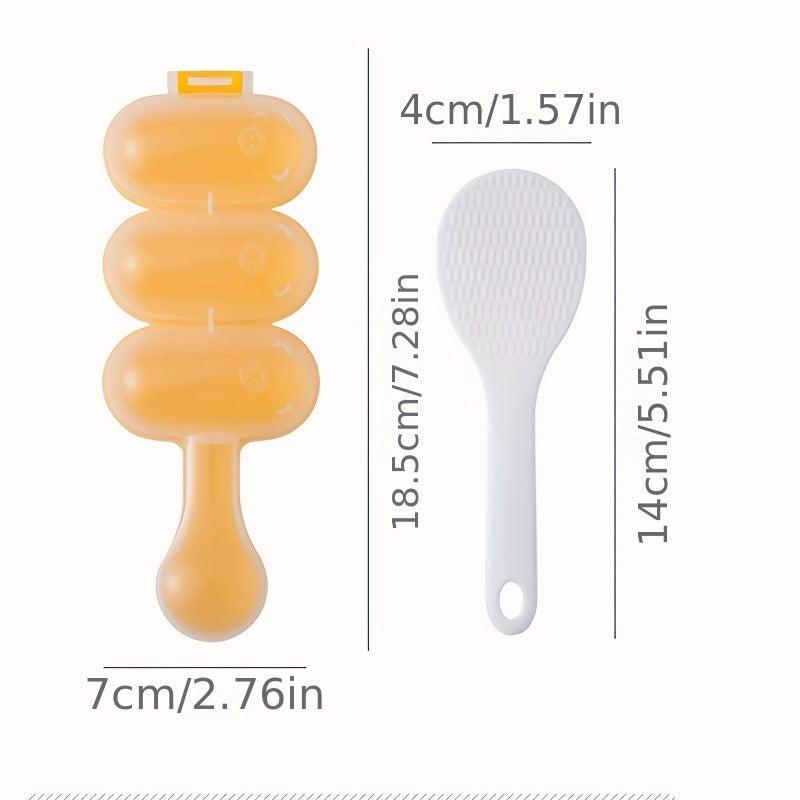 Rice Ball Mold & Spoon DIY Sticky Rice Molds Large Ball Mold Kitchen Tool