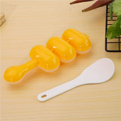 Rice Ball Mold & Spoon DIY Sticky Rice Molds Large Ball Mold Kitchen Tool