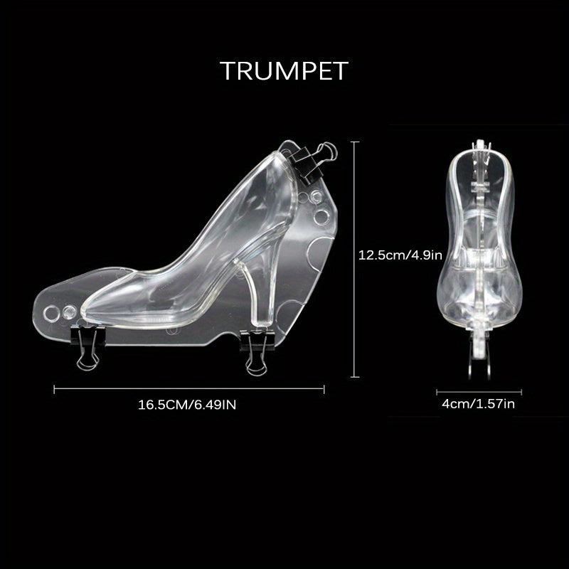 Mini High Heel Chocolate Mold for Cake Baking