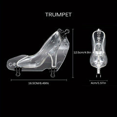 Mini High Heel Chocolate Mold for Cake Baking