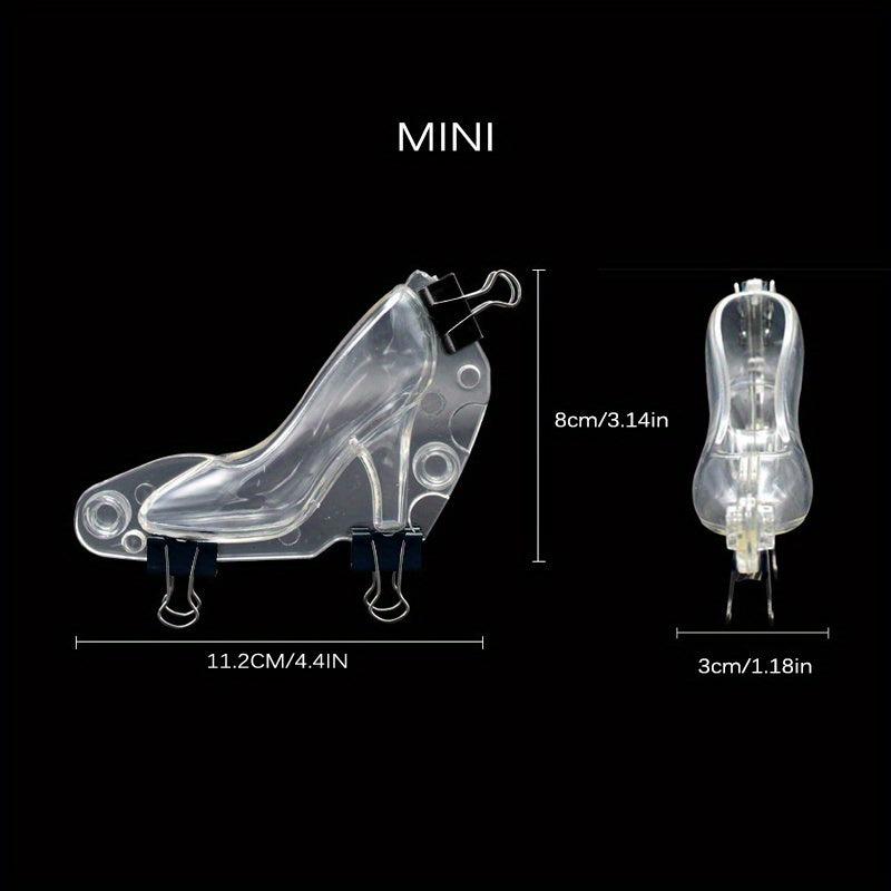 Mini High Heel Chocolate Mold for Cake Baking