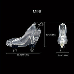 Mini High Heel Chocolate Mold for Cake Baking