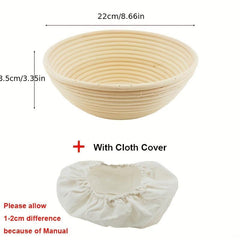 Sourdough Bread Proofing Basket Set for Homemade Bread