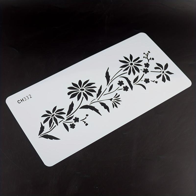 Cake Decoration Template Spray Pattern Painting Mold for Fondant and Cream Cakes