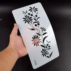 Cake Decoration Template Spray Pattern Painting Mold for Fondant and Cream Cakes