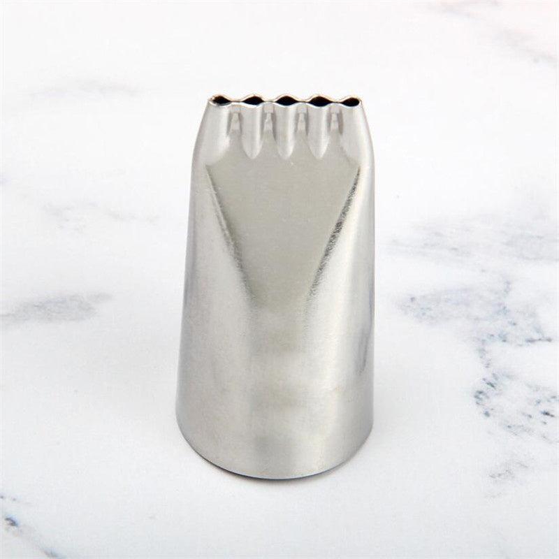 Stainless Steel Five Hole Noodle Nozzle Drawing Icing Tip