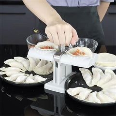 Automatic Dumpling Machine Double Headed Press Dumpling Mold DIY Kitchen Gadget