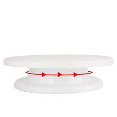 Rotating Cake Stand for Easy Decorating, Sugarcraft, Baking - Home Kitchen Use