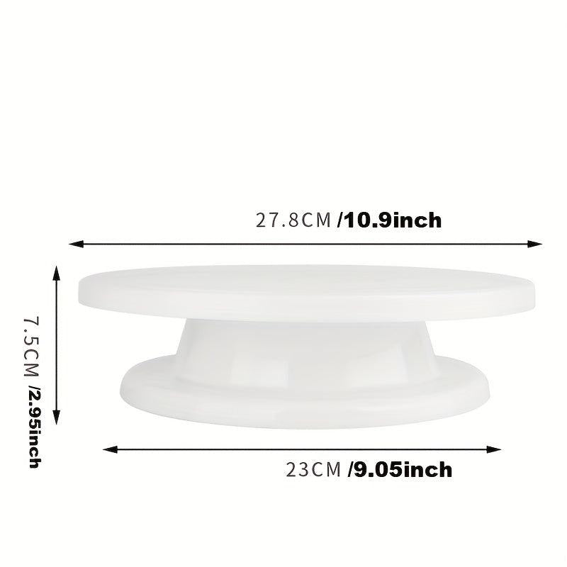 Rotating Cake Stand for Easy Decorating, Sugarcraft, Baking - Home Kitchen Use