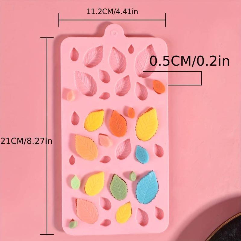 Maple Leaf Silicone Baking Mold for Chocolate Fondant and Cake Decoration