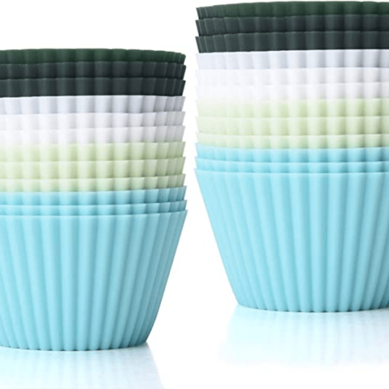 Silicone Muffin Cups & Cupcake Liners Baking Tools